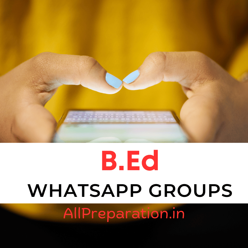 B.Ed WhatsApp Group