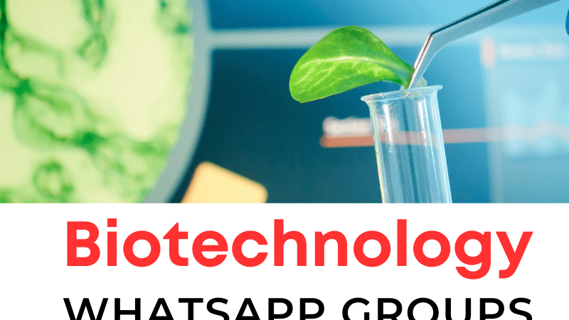 biotechnology whatsapp group