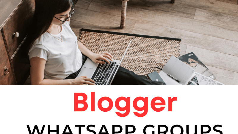 blogger whatsapp group