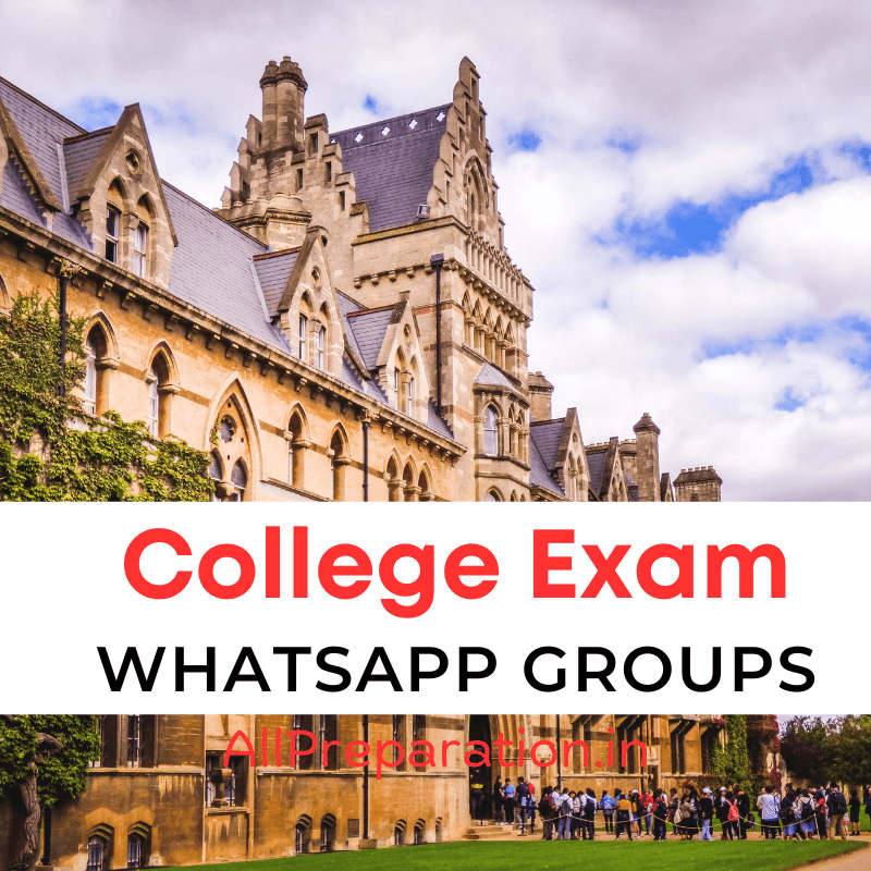 college exam whatsapp group