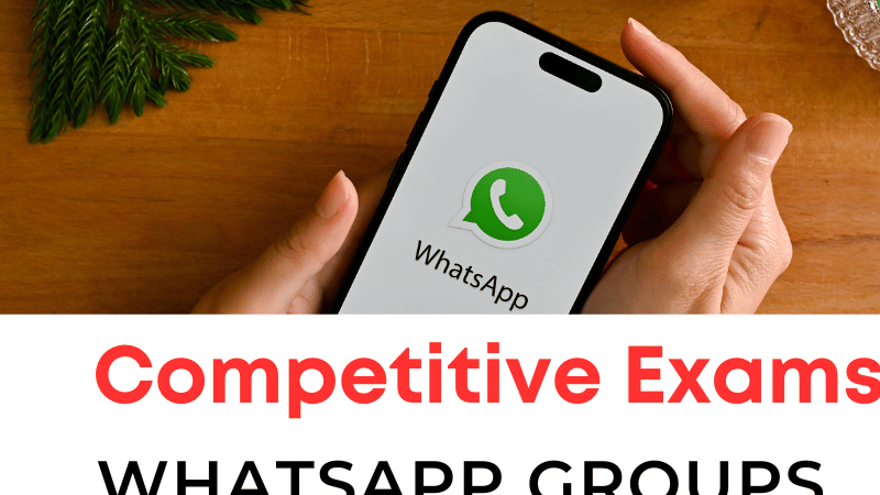 competitive exams whatsapp group