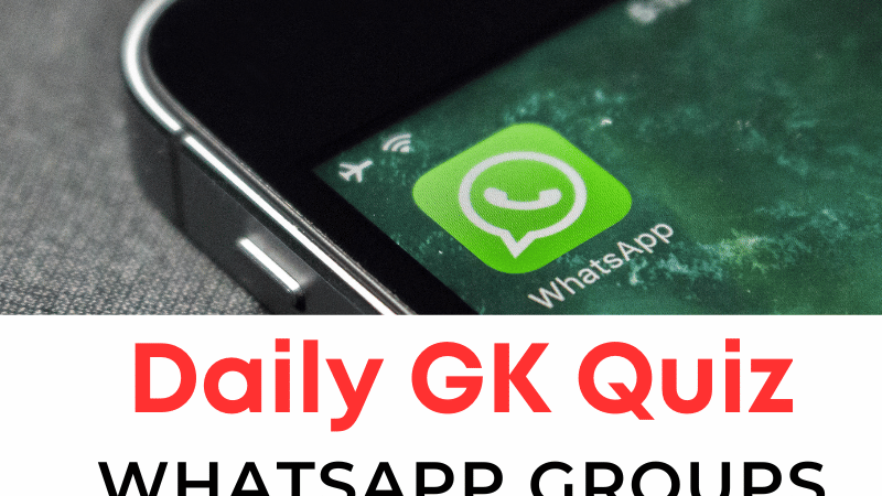 daily gk quiz whatsapp group