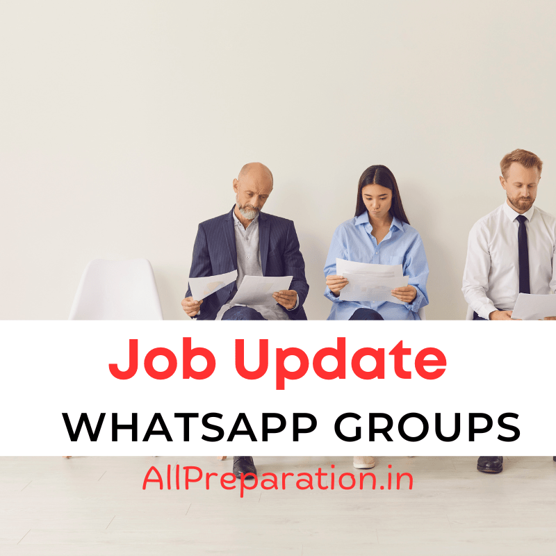 job update whatsapp group