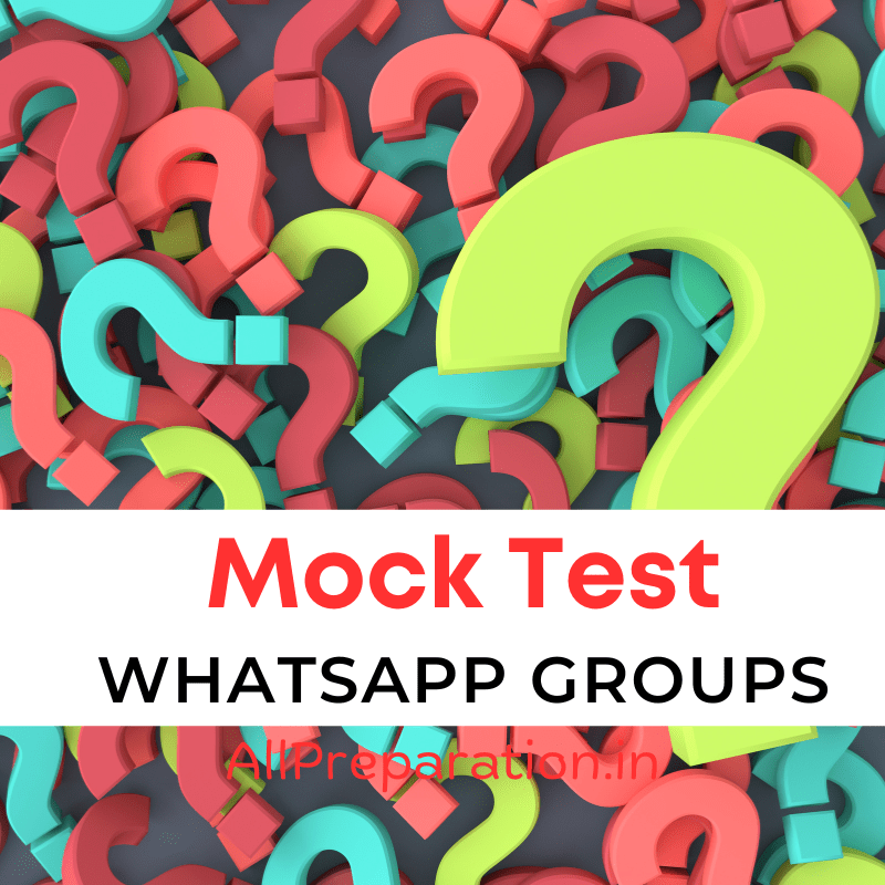 mock test whatsapp group