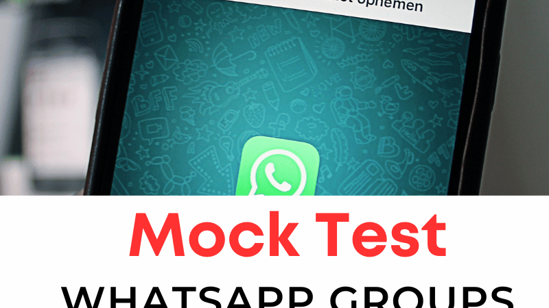 mock test whatsapp group