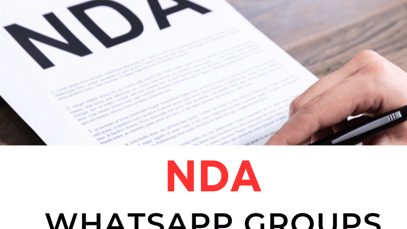 nda whatsapp group