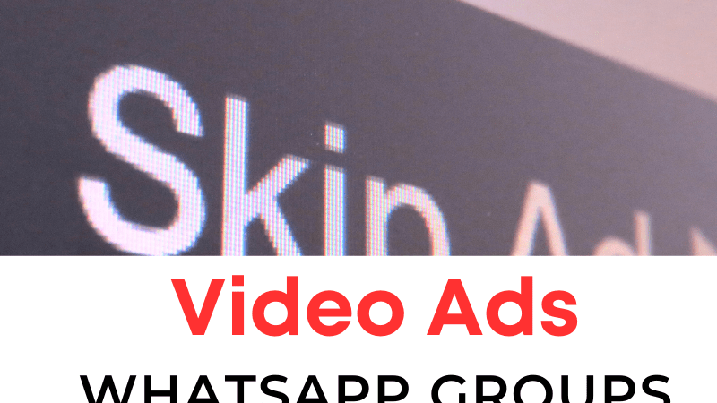 video ads whatsapp group