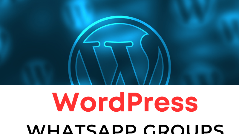 wordpress whatsapp group